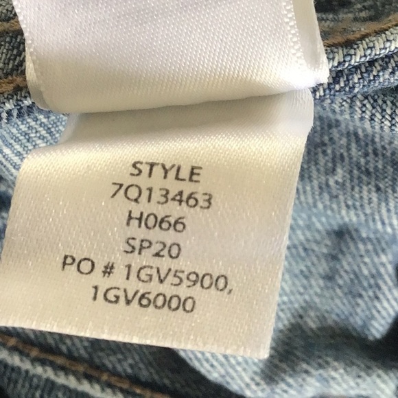 Lucky Brand trucker style denim crystal lake wash jean jacket spring 2020 1X - Picture 10 of 11